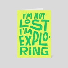 Not Lost Exploring - Card pack by Maria Ku