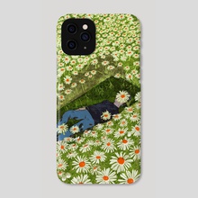 Pushing Up Daisies - Phone Case by Lily Padula