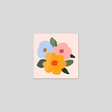 Summer Flowers - Sticker by Trevor Basset