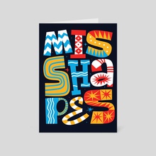 Misshapes - Card pack by Maria Ku