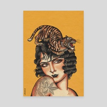 Wild love - Canvas by Jessica O.