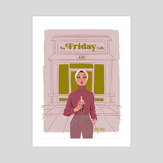 The Friday Cafe by Jamila Mehio