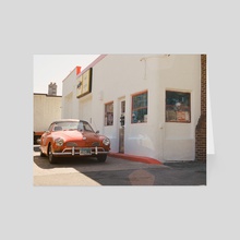 Classic Car | 1960s | 35mm Film Photography | Old Garage - Card Pack by Anthony Londer