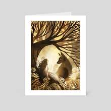 Autumn had a Dream - Art Card by Pauhami 