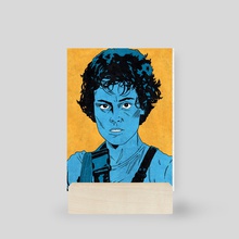 ELLEN RIPLEY - Aliens (Pop Art) - Mini Print by Famous  Weirdos