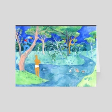 Swimming Hole - Card Pack by Lisa Hanawalt