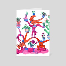 Gymnastics - Card Pack by Lisa Hanawalt