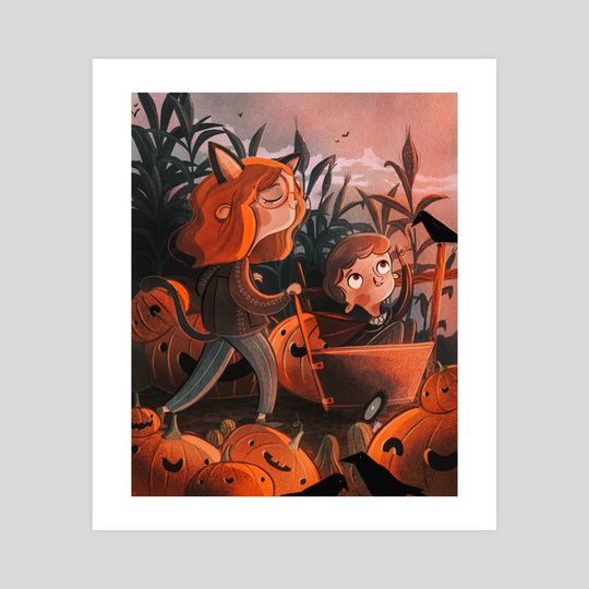 Pumpkin patch by Jelke van Antwerpen