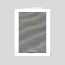 Sand Pattern - Art Card by John Souter
