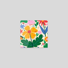 Flower Mixtape - Sticker by Kintsugi 99