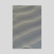 Sand Pattern - Canvas by John Souter