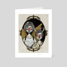 Felix & Oliver  - Art Card by Morgan Bernal