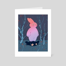 Year of the rabbit - Art Card by Ella May