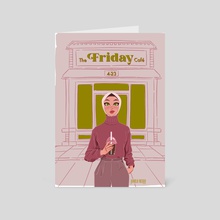 The Friday Cafe - Card pack by Jamila Mehio