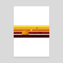 TATOOINE SUN - Canvas by Ladarius Claudio