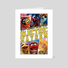 The Electric Mayhem - Art Card by Talaya Perry