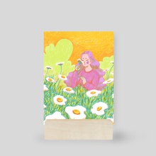 Sunny Side Up - Mini Print by Salvia 