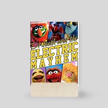 The Electric Mayhem - Mini Print by Talaya Perry