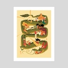 Dragonball - Art Print by Izzy Abreu