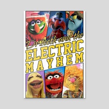 The Electric Mayhem - Acrylic by Talaya Perry