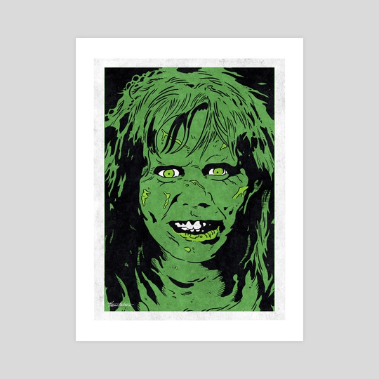 REGAN MACNEIL - The Exorcist (Pop Art) by Famous  Weirdos