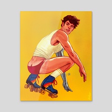 Roller Bucky - New - Acrylic by Kevin Wada