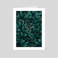 Undergrwoth - Art Card by Natalie Dombois