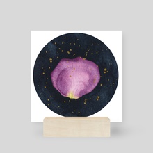 Rose Petal - Mini Print by Ellen Wilberg