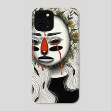 Bloom through the Pain  - Phone Case by Morgan Bernal