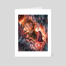 Gnomes and elves - Art Card by Jelke van Antwerpen