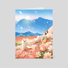 Flowers - Card pack by Yunzhen Ho