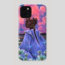 Flower field - Phone Case by Jane Koluga