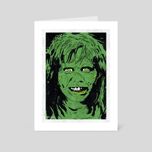 REGAN MACNEIL - The Exorcist (Pop Art) - Art Card by Famous  Weirdos
