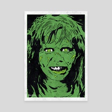 REGAN MACNEIL - The Exorcist (Pop Art) - Canvas by Famous  Weirdos
