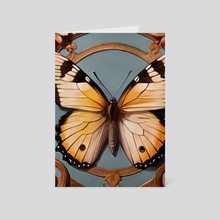 Yellow butterfly 3 - Card pack by MacSwed INK