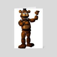 Freddy Fazbear (2) - Card pack by Catherine Lucchi