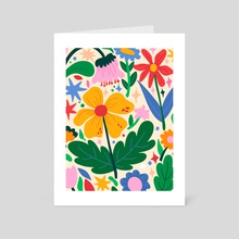 Flower Mixtape - Art Card by Kintsugi 99