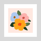 Summer Flowers - Art Print by Trevor Basset