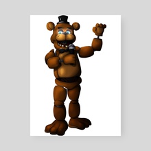 Freddy Fazbear (2) - Poster by Catherine Lucchi