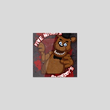 Freddy Fazbear (1) - Sticker by Catherine Lucchi