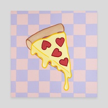 Cheesy 4 U - Canvas by Jessica Hunt