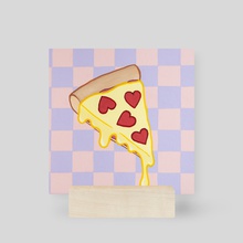 Cheesy 4 U - Mini Print by Jessica Hunt