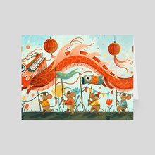 Year of the Dragon - Card pack by Meneka Repka