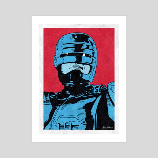 ROBOCOP (Pop Art) by Famous  Weirdos