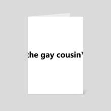 the gay cousin TM  - Card pack by Talaya Perry