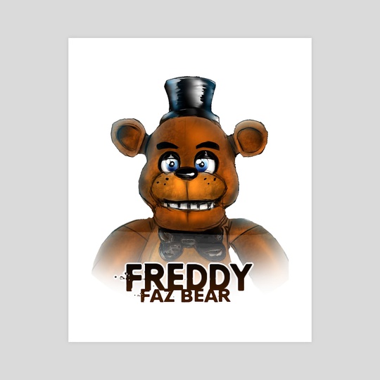Freddy Faz Bear FNAF by Catherine Lucchi